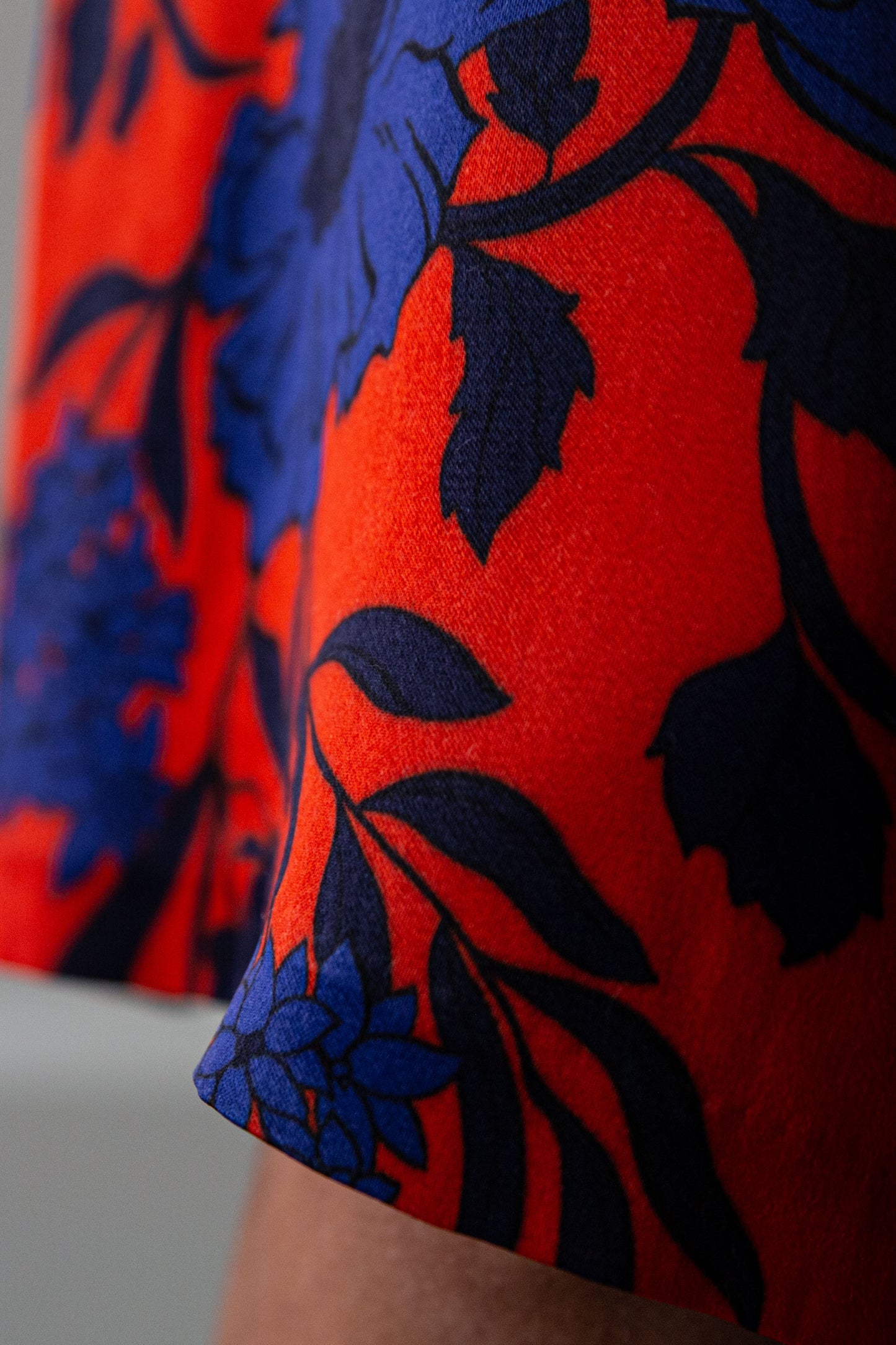 GONNA MIDI SVASATA MOIRE'