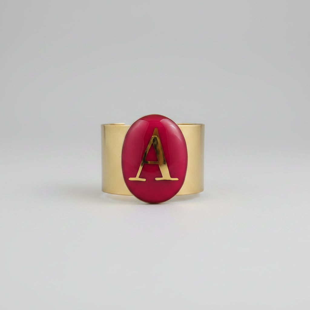 Bracciale Vetrofuso lettera A