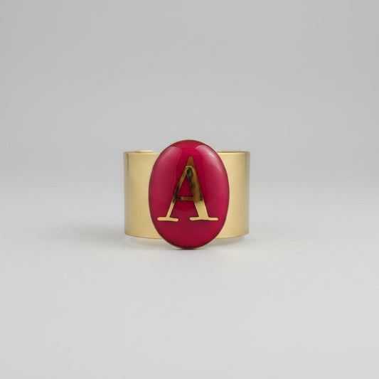 Bracciale Vetrofuso lettera A