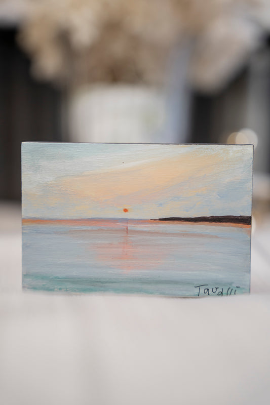 Tramonto Simona Tavazzi 5 x 10 cm