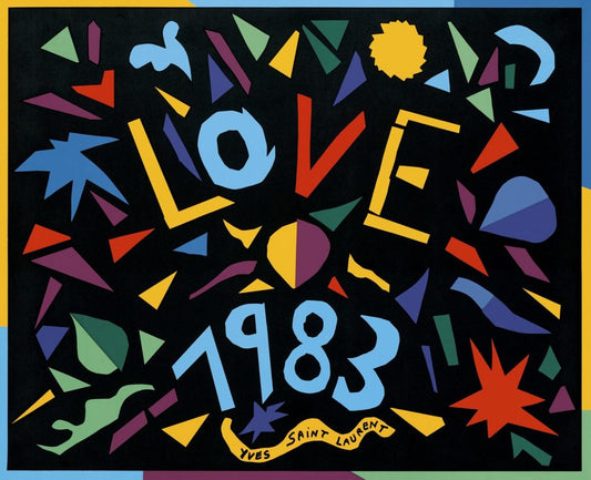 Stampa love 1983 YSL