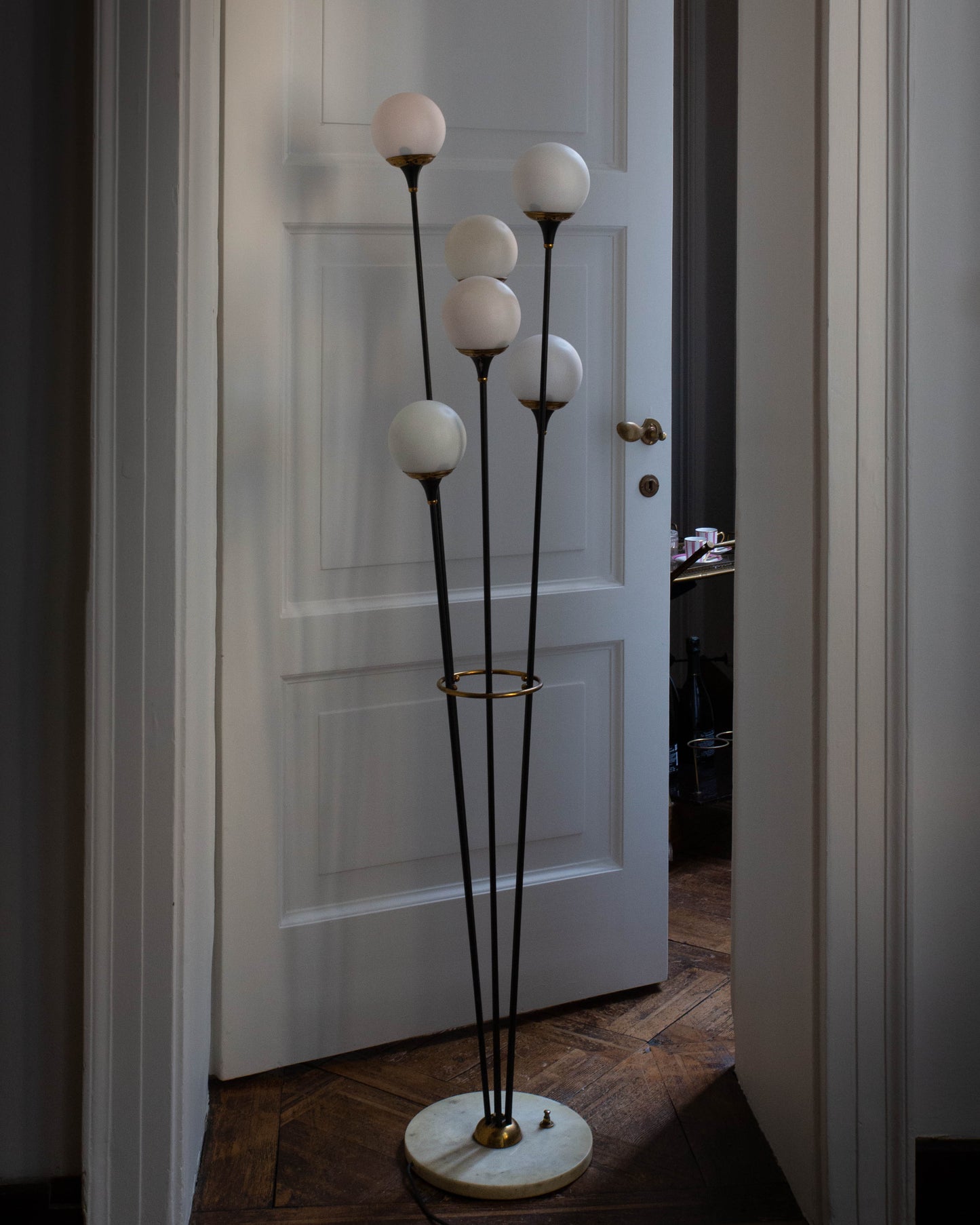 Lampada albarello Stilnovo anni 50